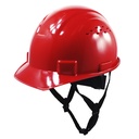 GE CAP STYLE HARD HAT - VENTED RED