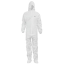 GE MICROPOROUS PROTECTIVE COVERALL W/HOOD 2XL