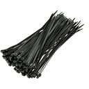 CABLE TIES 18"  BK/WH