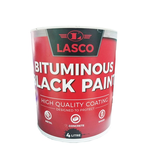 [LAS4] 1 GAL. LASCO BLACK PAINT
