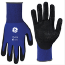 GE DOTTED PALM NITRILE DIPPED GLOVE L