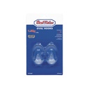2PC OVAL CLEAR HOOKS (LARGE)