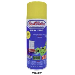 [BV A12115] BEST VALUE SPRAY PAINT AP YELLOW