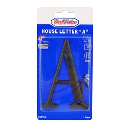[BV F01150] BLACK HOUSE LETTER "A"