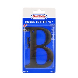 [BV F01151] BLACK HOUSE LETTER "B"