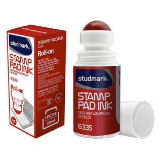 STAMP PAD INK RED ROLL ON
