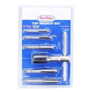 6PC TAP WRENCH SET W/HANDLE